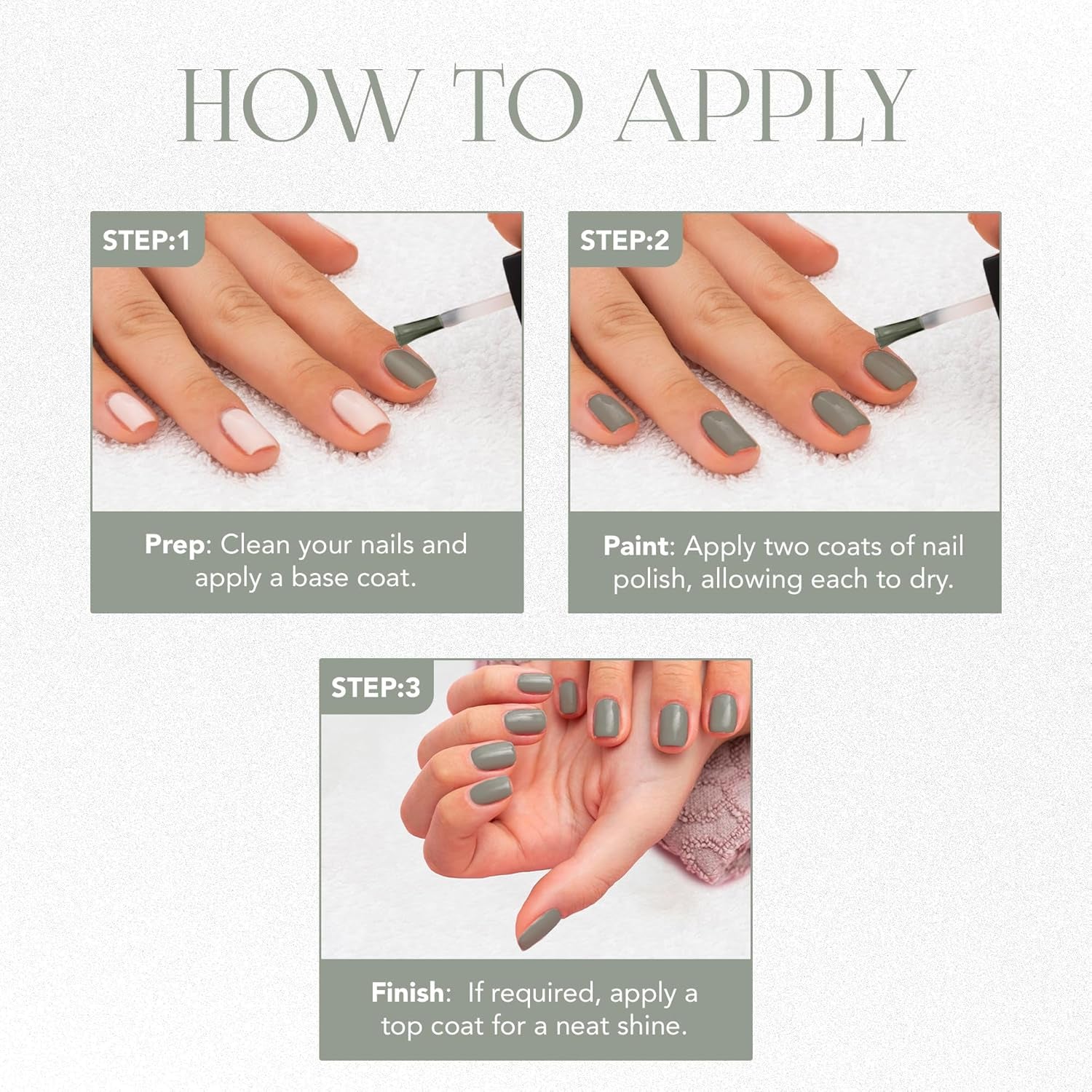 OG Beauty Pearl Grey Gel Intense Nail Polish (1 Pc / 10 ML) OG Beauty Pearl Grey Gel Intense Nail Polish (1 Pc / 10 ML)